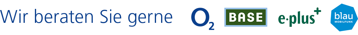 o2 Shop Eisenach, o2 Shop Erfurt, o2 Shop Nordhausen